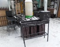 Лот: 3667773. Фото: 2. Мангал с узором. Для дачи, дома, огорода, бани, парка