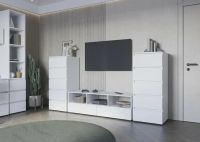Лот: 24683111. Фото: 4. Тумба ТВ Хелен ТБ 02 Цвет Белый... Красноярск