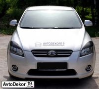 Лот: 14776200. Фото: 3. Реснички накладки на фары Kia... Авто, мото, водный транспорт