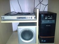 Лот: 10161835. Фото: 2. системный блок +домашний кинотеатр. Компьютеры, ноутбуки, планшеты