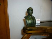 Лот: 7931346. Фото: 2. Бюст гипсовый..........Дедушки... Живопись, скульптура, фото