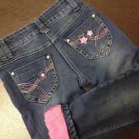 Лот: 8443171. Фото: 3. Джинсы утепленные для девочки... Дети растут