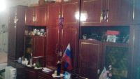 Лот: 1065667. Фото: 2. Стенка (Польша) "под красное дерево... Мебель для гостиной