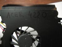 Лот: 8147799. Фото: 2. Кулер для ноутбука Acer 4220 и... Комплектующие