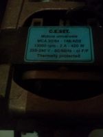 Лот: 7262678. Фото: 2. Двигатель к стиралке. Запчасти для бытовой техники