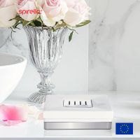 Лот: 24943182. Фото: 3. Мыльница Spirella Roma, цвет белый... Домашний быт