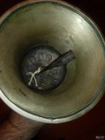 Лот: 12992874. Фото: 2. Буддийский колокол, бронза, оригинал. Антиквариат