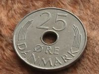 Лот: 9533841. Фото: 6. Монета 25 эри оре ери Дания 1978...