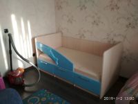 Лот: 12885265. Фото: 2. Кровать детская с матрасом. Детская мебель
