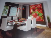 Лот: 3485209. Фото: 2. продам фото обои с рубля(клубника... Отделочные материалы