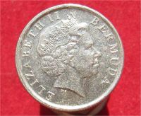 Лот: 11752293. Фото: 2. Монета № 20641 Бермудские острова. Монеты