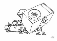 Лот: 2978439. Фото: 2. Короб ЧВ из фанеры. Автозвук