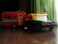 Лот: 1159397. Фото: 2. машина с прицепом Wader (Германия... Игрушки