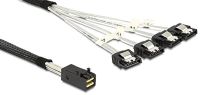 Лот: 10289986. Фото: 2. Кабель Mini SAS HD - 4xSATA 0... Серверы, СХД