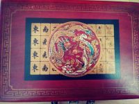 Лот: 12120044. Фото: 2. Игра настольная Маджонг в деревянном... Сувениры, подарки