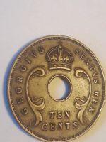 Лот: 10762764. Фото: 2. Восточная Африка 10 центов 1952... Монеты