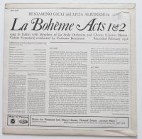 Лот: 12084226. Фото: 2. 2lp Beniamino Gigli - La Bohème. Коллекционирование, моделизм