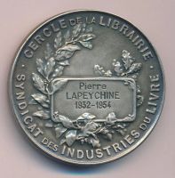 Лот: 8880647. Фото: 2. Франция 1954 Медаль профсоюза... Значки, медали, жетоны