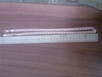 Лот: 5182514. Фото: 5. цепочка 60см х 8мм С крестом 3...