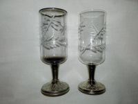 Лот: 7444369. Фото: 3. Рюмки на металлической ножке. Домашний быт