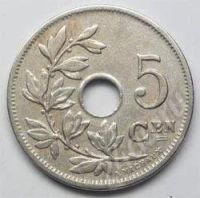 Лот: 216880. Фото: 2. Бельгия. 10 сантим 1904г. Монеты