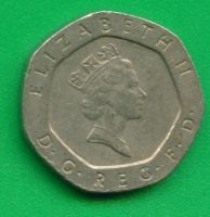 Лот: 9974873. Фото: 2. Великобритания 20 пенсов 1985... Монеты