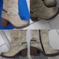 Лот: 25899197. Фото: 7. Винтажные сапоги казаки, Испания...