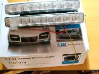 Лот: 13435033. Фото: 3. Ходовые огни 2*8LED с повторителями. Авто, мото, водный транспорт