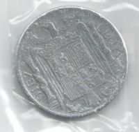 Лот: 14386810. Фото: 2. Испания 10 центов 1941 (60-2). Монеты