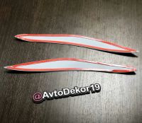 Лот: 15603413. Фото: 3. Реснички на фары Honda Civic EU... Авто, мото, водный транспорт