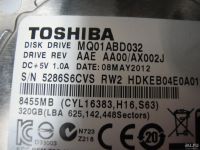 Лот: 7601402. Фото: 2. HDD жесткий диск. Toshiba HDD... Комплектующие