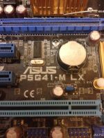 Лот: 8896602. Фото: 2. Asus p5g41m-lx. Комплектующие