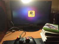 Лот: 8496517. Фото: 2. Xbox 360 120GB + 2 джойстика... Игровые приставки, консоли, видеоигры