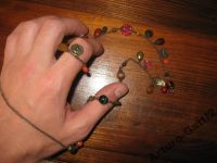 Лот: 5962531. Фото: 4. Бижутерия винтажная бусы цепочка...