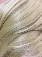 Лот: 9054181. Фото: 2. Волосы на леске-резинке блонд. Красота и здоровье