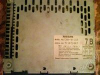 Лот: 408364. Фото: 2. штатная магнитола NISSAN. Автозвук