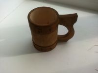 Лот: 17962926. Фото: 3. Кружка деревянная рунная. Домашний быт