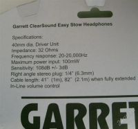 Лот: 1109016. Фото: 3. Наушники Garrett Clear Sound Easy... Красноярск