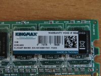 Лот: 5363389. Фото: 2. DDR2-800 1GB Kingmax Односторонняя. Комплектующие