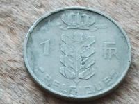 Лот: 10709161. Фото: 3. Монета 1 франк один Бельгия 1952... Коллекционирование, моделизм