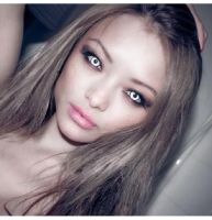 Лот: 5468453. Фото: 4. Белые крейзи линзы с чёрным кольцом... Красноярск