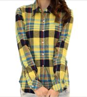 Лот: 4307338. Фото: 2. Клетчатая рубашка. Женская одежда