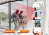 Лот: 16242674. Фото: 8. Беспроводная поворотная WiFi камера...