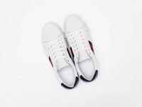 Лот: 17402889. Фото: 6. Кроссовки Gucci Stripe Leather...