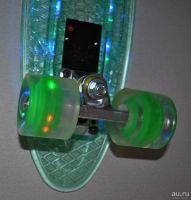 Лот: 10044949. Фото: 4. LED Пенни борд Скейтборд / скейт...
