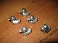 Лот: 6037157. Фото: 2. Мини фигурка визитница Утенок... Предметы интерьера