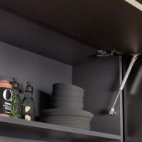 Лот: 24916874. Фото: 2. Кухня ЛОФТ 1,6 м Цвет: Графит... Кухонная мебель