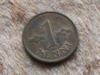 Лот: 8298070. Фото: 6. Монета 1 пенни один пени Финляндия...