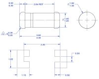 Лот: 19189496. Фото: 2. диод LL4148 0.15А 100V SMD MiniMELF... Радиодетали  (электронные компоненты)