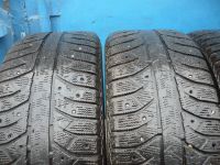 Лот: 10552732. Фото: 2. Шины зима Bridgestone 215\55 диски... Шины, Диски